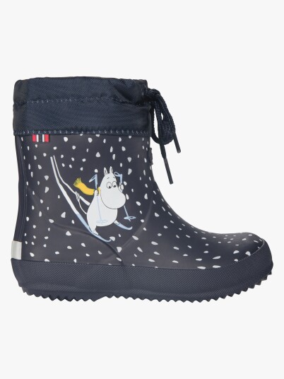Viking Alv Indie Moomin Fôrede Gummistøvler Navy 30