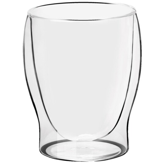 VEGA Kaffeglass Dila; 35cl, 9.3x11 cm ØxH; Transparent; 2 Stykk / Forpakning VEGA Kaffeglass Dila; 35cl, 9.3x11 cm ØxH; Transparent; 2 Stykk / Forpakning