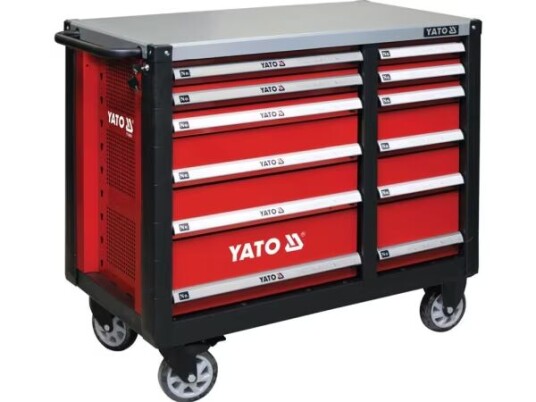 Yato YT-09003, Stål, Sort, Rød, 600 kg, 25 kg, 35 kg, 16 cm Yato YT-09003, Stål, Sort, Rød, 600 kg, 25 kg, 35 kg, 16 cm