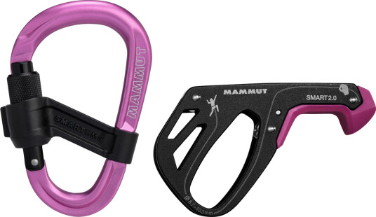 Mammut Smart 2.0 Belay Package Pink one size Mammut Smart 2.0 Belay Package Pink one size