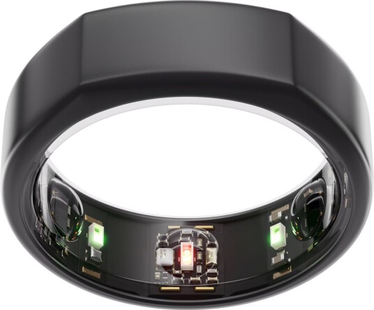 Oura Ring Gen3 Heritage smartring størrelse 8 (Stealth)