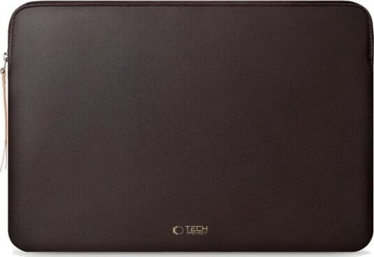 Tech Protect Fleece Laptop veske 13 14" brun
