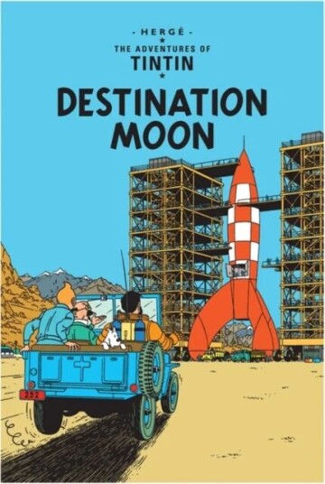 Destination Moon av Herge Destination Moon av Herge