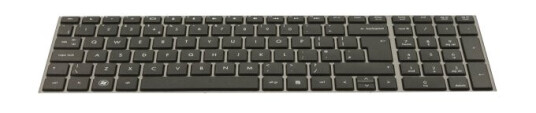 Hp - Tastatur- Og Touchpadsett - Tsjekkisk - Sølv - For Probook 4540S, 4545S