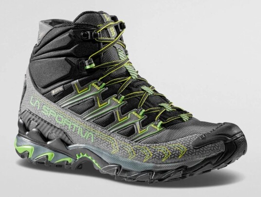 La Sportiva Ultra Raptor II Mid GTX  Herre Metal/Flash Green 43,5