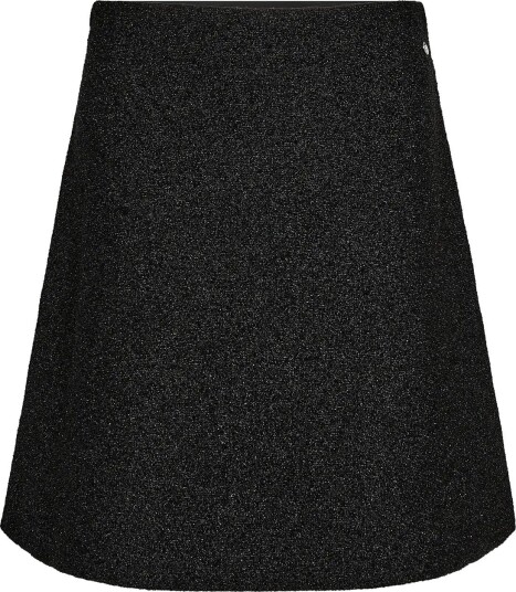 MOS MOSH Mmmeana Glitter Knit Skirt - BLACK - XS