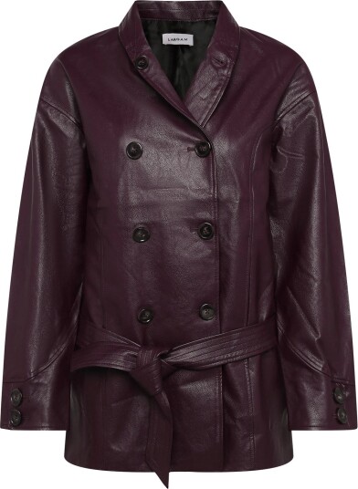 Laagam Quinn Plum Long Jacket   PLUM   XS/34