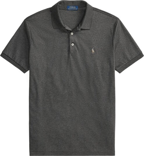 Polo Ralph Lauren Custom Slim Fit Soft Cotton Polo Shirt WINDSOR HEATHER S