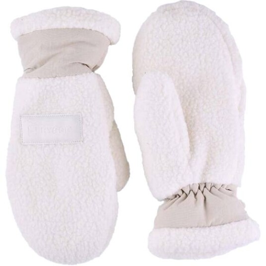 Hygge Pile Fleece Mittens Offwhite XS/S Hygge Pile Fleece Mittens Offwhite XS/S