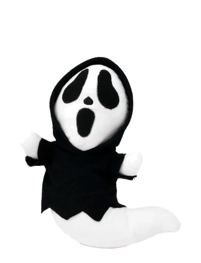 Teddykompaniet Självlysande Spöke - Black - 26 CM
