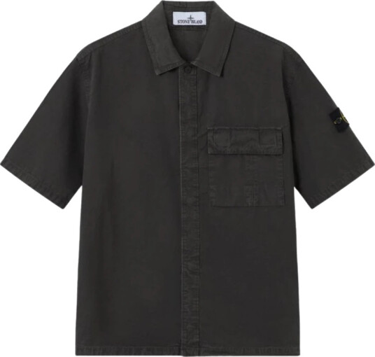 Stone Island Herre Skjorter Svart M,