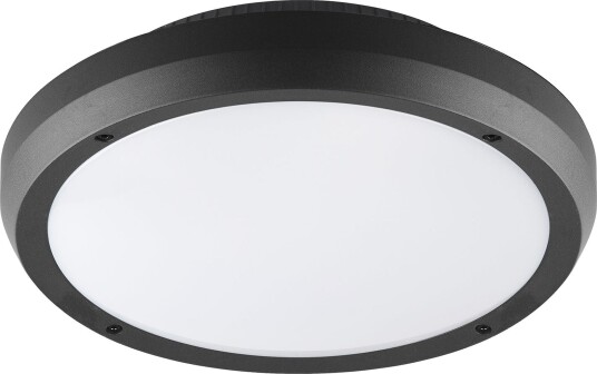 Nordesign Luno taklampe 30 cm utendørs IP65 13W 3000K IK6 - Grafitt grå Nordesign Luno taklampe 30 cm utendørs IP65 13W 3000K IK6 - Grafitt grå