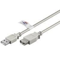 GOOBAY USB 2.0 USB forlængerkabel 3m Grå