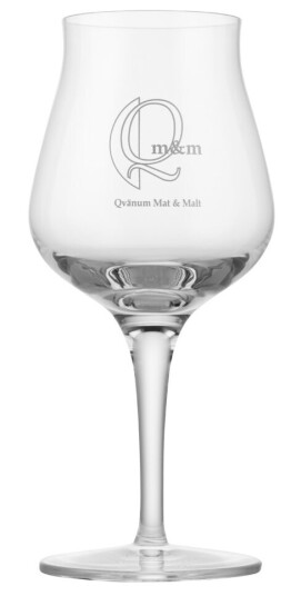 Qvänum Mat og Malt ølglass 42 cl