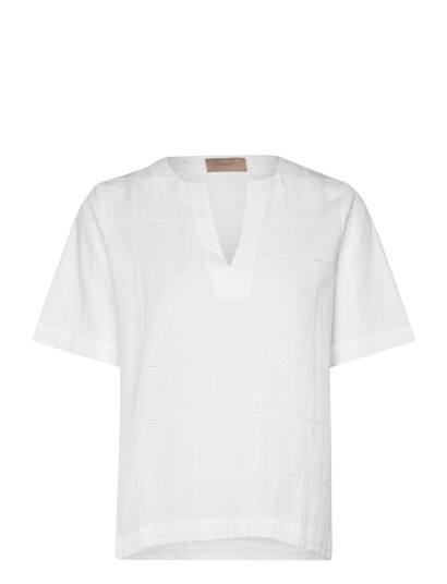 Rue de Tokyo Sienna Eyelet Poplin Cream S Rue de Tokyo Sienna Eyelet Poplin Cream S