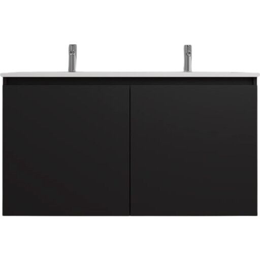 Sanibell Online møbelpakke 121x46 cm matt svart Sort Sanibell Online møbelpakke 121x46 cm matt svart Sort