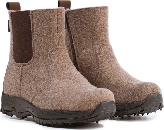 Pomar Women's Metso GORE TEX Winter Spike Boot Sand Felt/Bark Waxy/Spike S 37