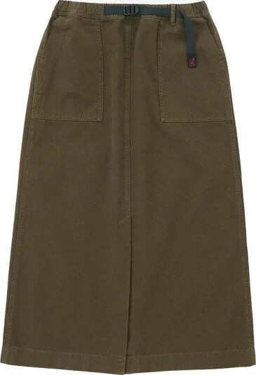 Gramicci Long Baker Skirt W"s Bark Pigment S