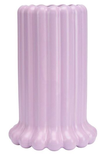 Design Letters Tubular vase large 24 cm Purple