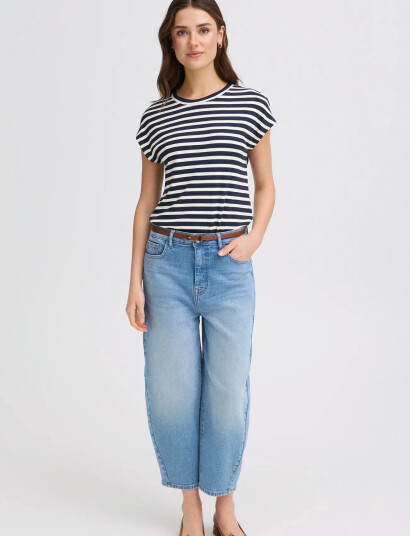 Fransa Frcano Tee 1 Navy M Fransa Frcano Tee 1 Navy M