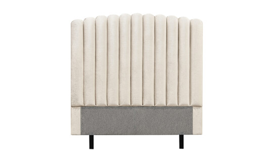 Soffadirekt PRIMO HIGH 140 Sengegavl Fløyel Beige