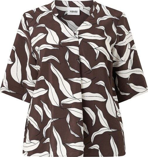 Wasabiconcept Bluse Wa hermina 2 Brun Wasabiconcept Bluse Wa hermina 2 Brun
