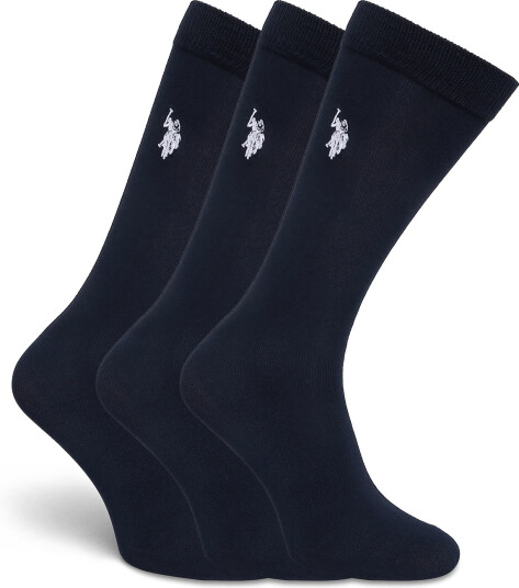 U.S. Polo Assn. Umdal Socks 3Pk Acc Navy 43 46 U.S. Polo Assn. Umdal Socks 3Pk Acc Navy 43 46