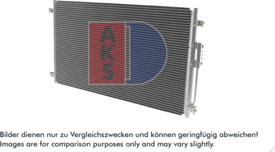 Kondensator, klimaanlegg AKS DASIS 522013N