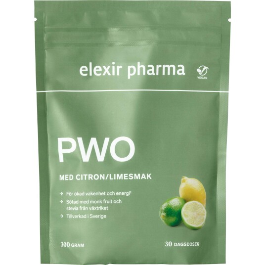 Elexir Pharma PWO Citron/Lime 300 g
