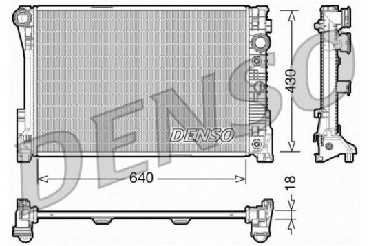 Radiator DENSO DRM17005