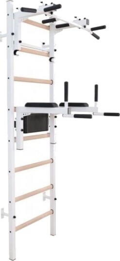 Benchk Treningsstige I Tre/Metall Med Stang Og Tilbehør Benchk 232W Benchk Treningsstige I Tre/Metall Med Stang Og Tilbehør Benchk 232W