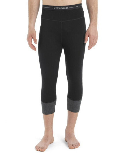 Icebreaker ZoneKnit Merino 200 Leglessjet heather/black XXL