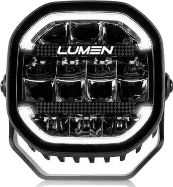 Lumen Cyclops HP5 LED fjernlys. 7072 lumen. 669 meter kastelengde. Dynamisk posisjonslys.