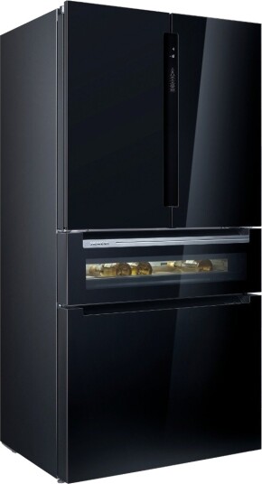 Siemens iQ700 French Door Kombiskap 572L Svart med Wi-Fi og NoFrost