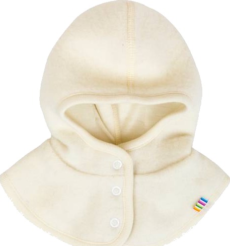 Joha softull balaclava med vindstopp - natur Joha softull balaclava med vindstopp - natur