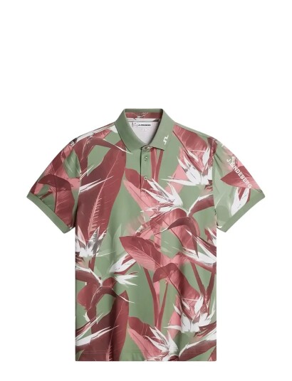 J. Lindeberg Tour Tech Print Polo Multi/patterned L