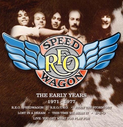 REO Speedwagon The Early Years 19711977 CD REO Speedwagon The Early Years 19711977 CD