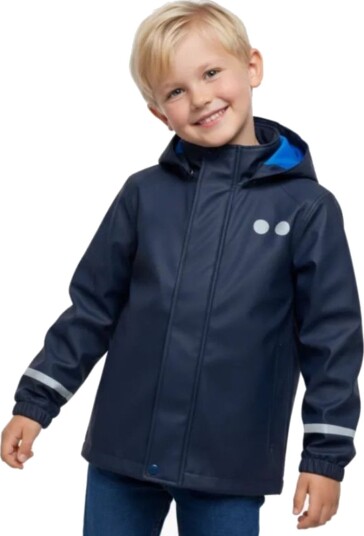 LEGO Kidswear Iconic regnjakke Jonathan 101 Mørke blå (128)