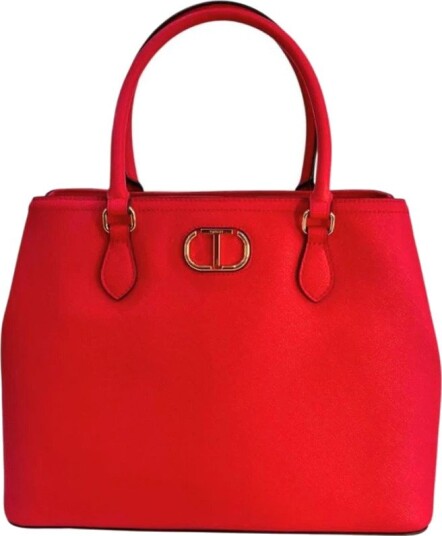 Twinset Dame Vesker Rød ONE SIZE, Twinset Dame Vesker Rød ONE SIZE,