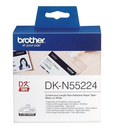 Brother DKN55224 - black on white Roll (5.4 cm x 30.5 m)