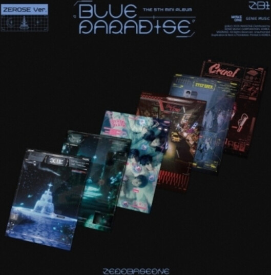 Zerobaseone Blue Paradise Zerose Random Cover Version CD