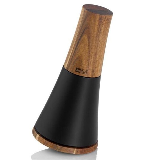 AdHoc - Spin krydderkvern H 18,5 cm brun/svart