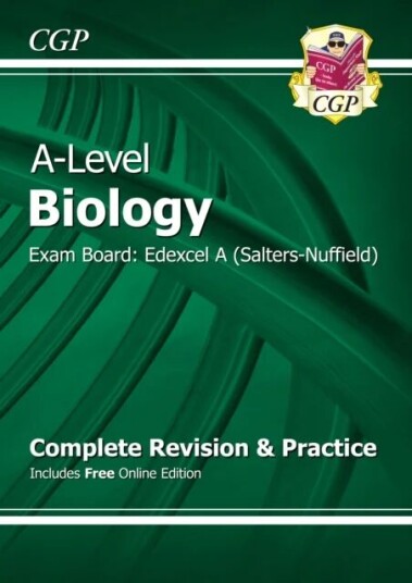 A-Level Biology: Edexcel A Year 1 & 2 Complete Revision & Practice With Online Edition: Ideal For Th Av Cgp Books
