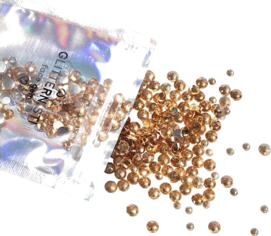 GLITTERNISTI Mini Face Gems Gold