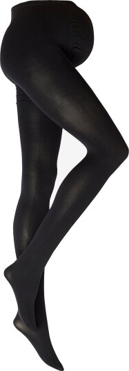 Boob Maternity Tights - BLACK - M