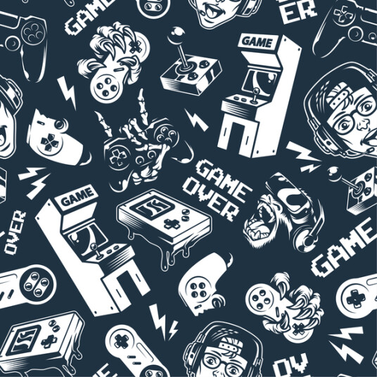 Fototapet Game over Fototapet Game over