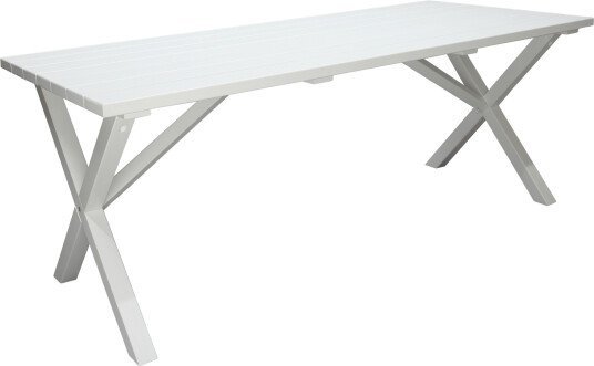 Scottsdale Utebord Rektangulært Hvit 190 cm Hvit