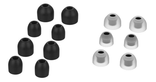 INF Øreplugger til Sony WF 1000XM3/WF 1000XM4 svart 7 par