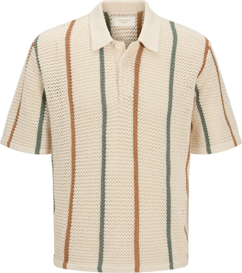 Jack & Jones Jorbenson Knit Ss Polo Styd Ss26 Multi/patterned M