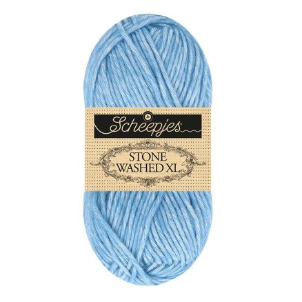 Scheepjes Stone Washed XL Garn Mix 885 Royal Azurite Scheepjes Stone Washed XL Garn Mix 885 Royal Azurite